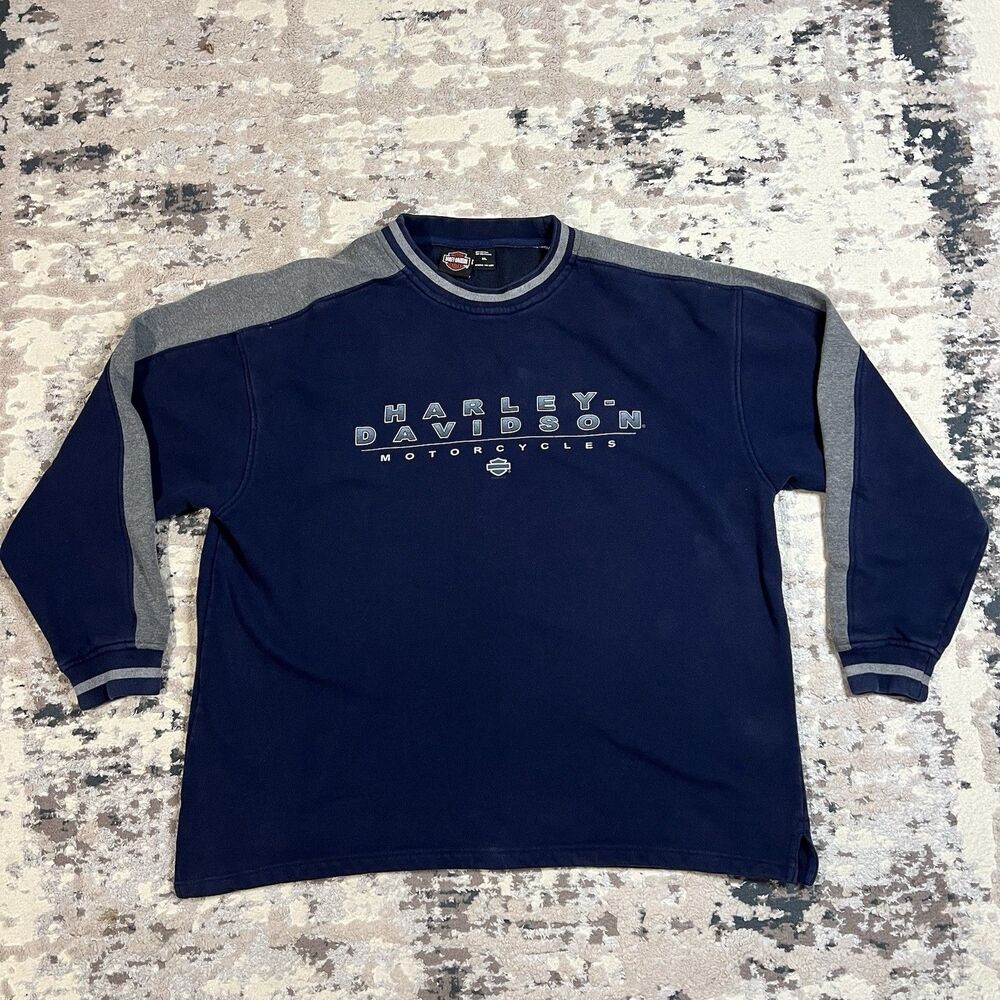 Freedom Harley Davidson Heavy Sweatshirt Vintage Crew Neck XL Denver Colorado